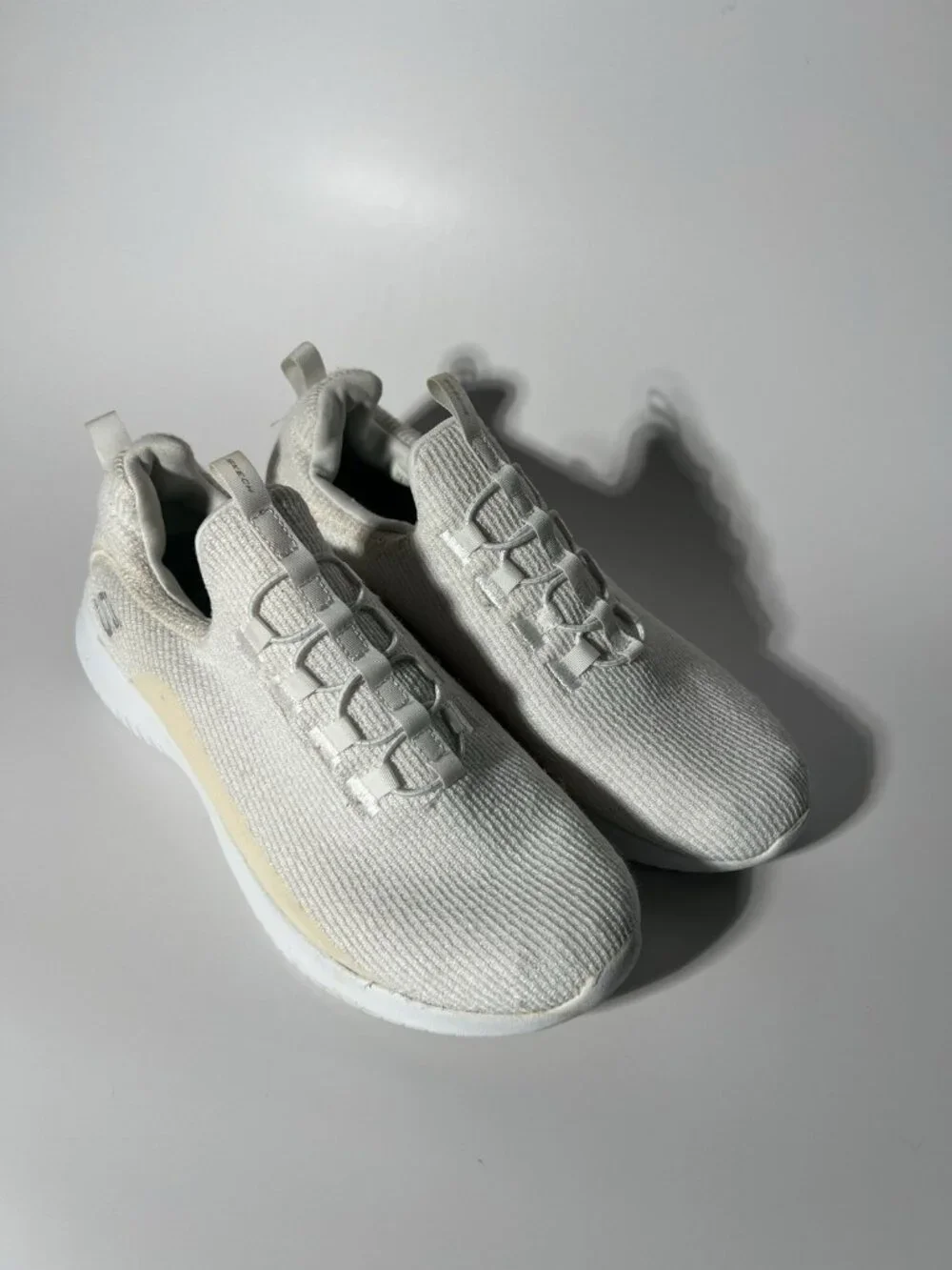 Sport by Skechers Women’s White Sneakers Size 7 Athletic Walking Shoes